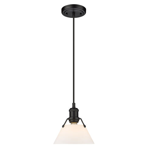 Orwell 1 Light 8 inch Matte Black Pendant Ceiling Light